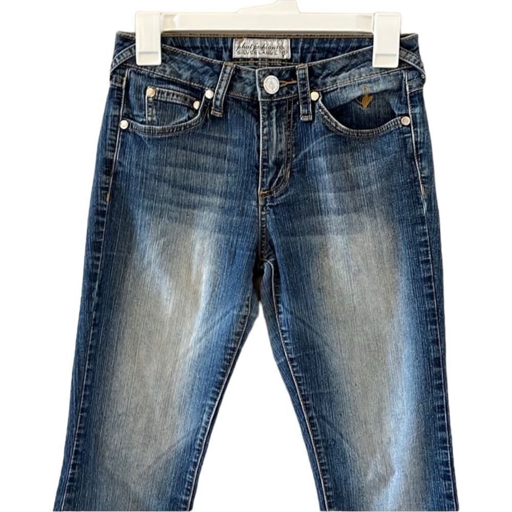 Juniors’ Phat Fashions Bootcut Jeans Size 3 - Picture 3 of 5